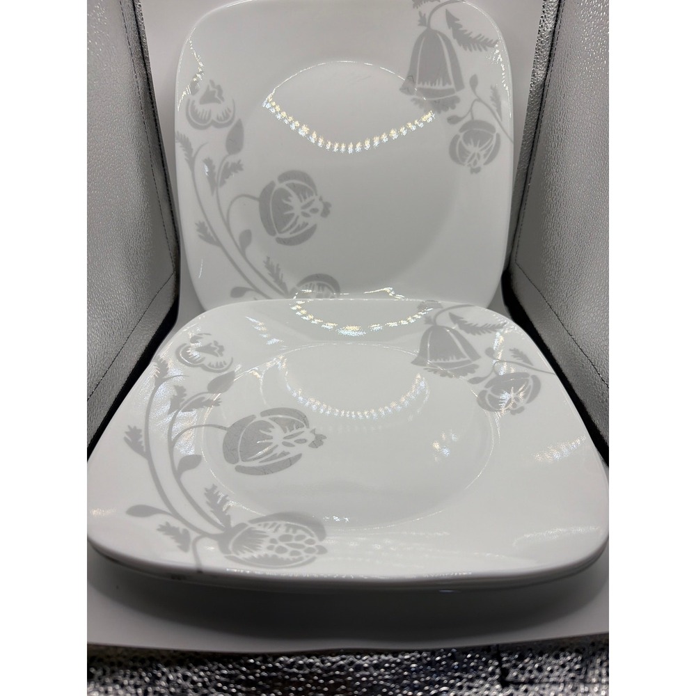 4‎ Corelle Boutique Night Blooms Dinner Plates 10.5"
